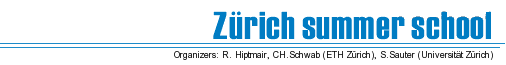 Zrich summer school